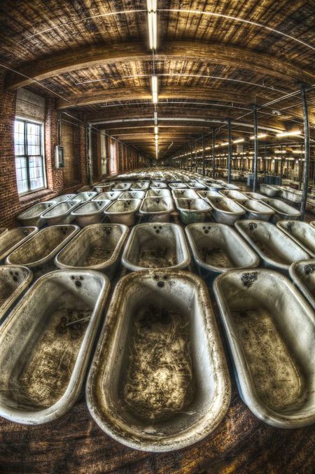old bathtub