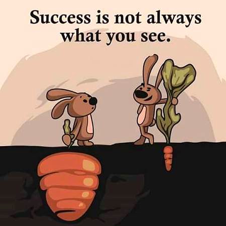 Success is not always what u see 💯