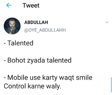 Waqai bht talented hyn wo loog 🙄🙄