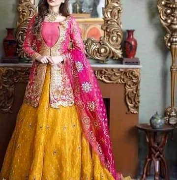 Mehndi dress