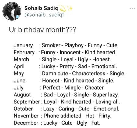 Birthday