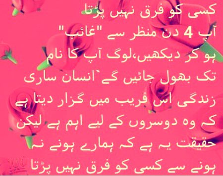 Koi kisi ka nahi hota