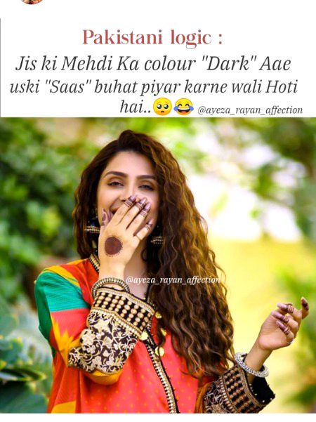 Girls btao kis ki mehndi ka colour dark ata ha 😊😊😊