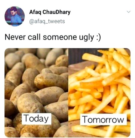 Don't call anyone ugly