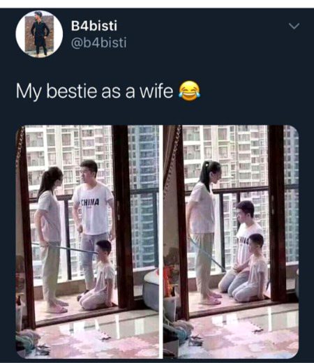 Miss.Ch as a wife 😜😜😜