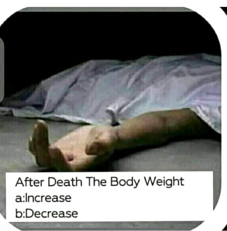 .q1
Mine A) But I know Why Weight Is Increase