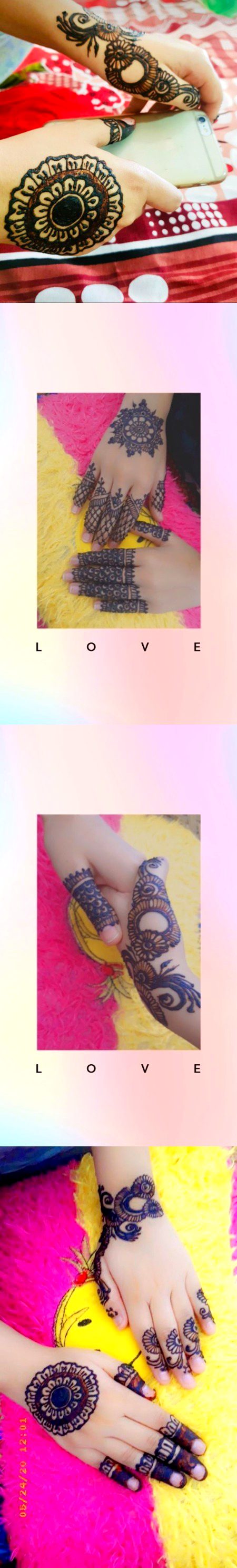 My Mehndi design's...💕💕