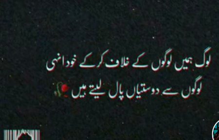 Khod.on  se he dostiya lal.lete hI😔😏
