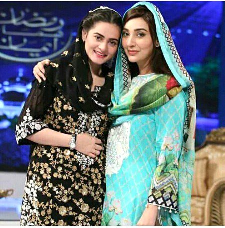 ayesha khan with aiman khan