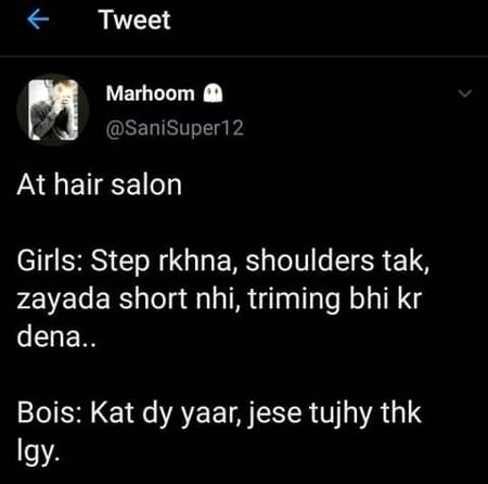 LAUGHED too..this is so true at all