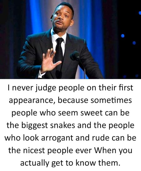 I NevEr judgE pEople..