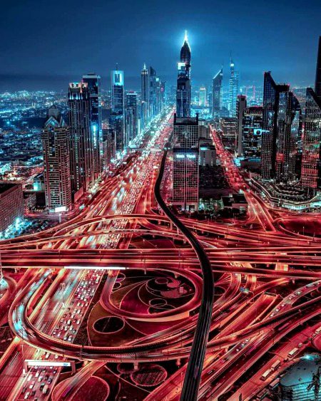Beautiful  veiw of Dubai