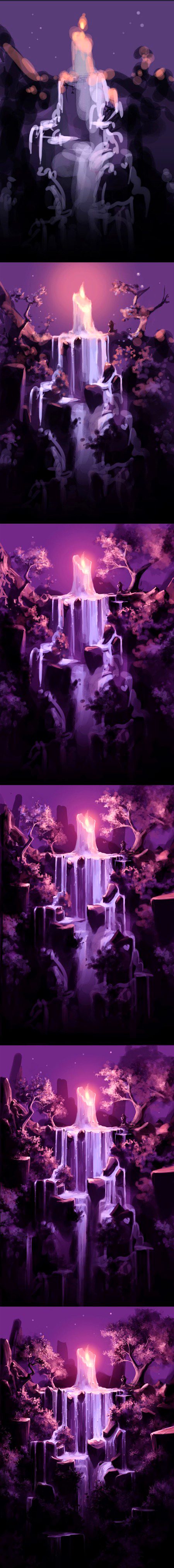 Step by step Amazing Digital  Art