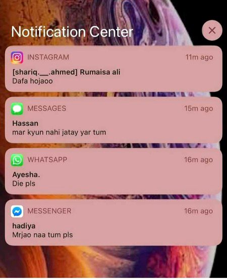 some one says: Ap ky mazay hain
Me: Ye rhy mazy ☺🙄