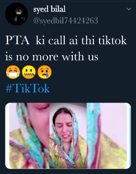 Tik tok is no more 😭😭😭😭