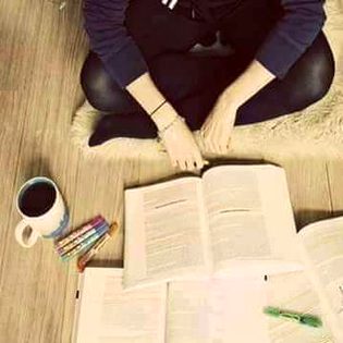Life becomes so messy with lots of books and notes🤭
