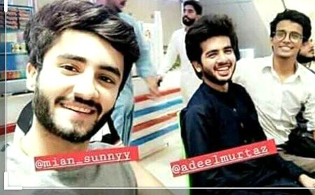 Adeal Murtaza with mian Sunny ...