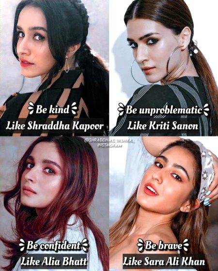 Be like them...