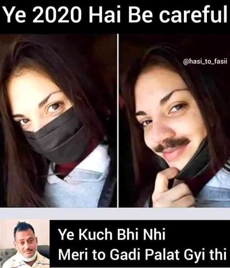 OOps laughed..Tu sb alert rahen kuch bhi hu skta hai phir mat kehna sb ke khabar na hue Alert hu jaen.samjh gae .laughed too