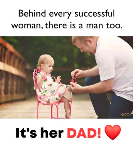 It's her dad