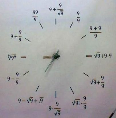 This clock