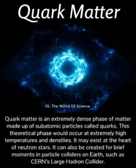 Quark matter 🔥