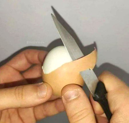 How to peel an egg