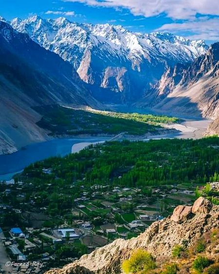 Beautiful hunza valley😍