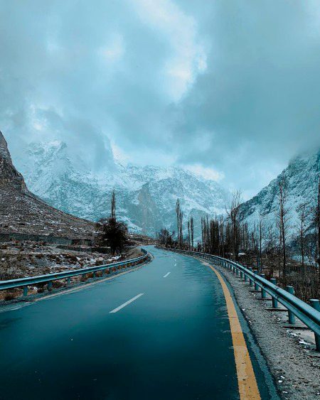 Karakoram Highway road Also 8th wonder of the world
