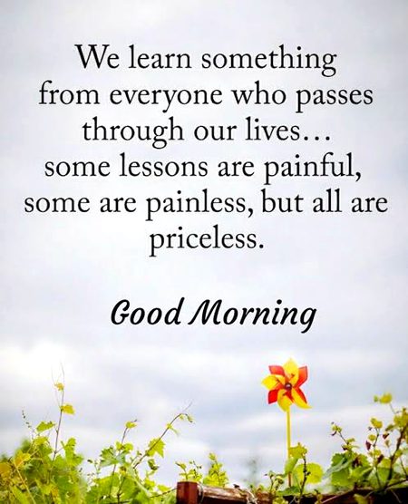 Good morning
