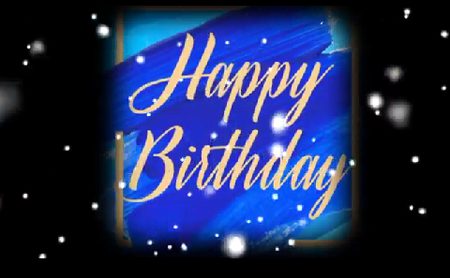 Happy birthday