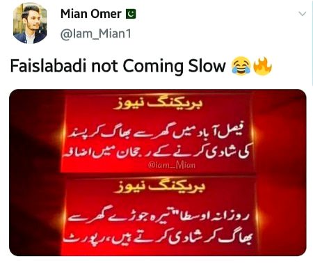 Social media post