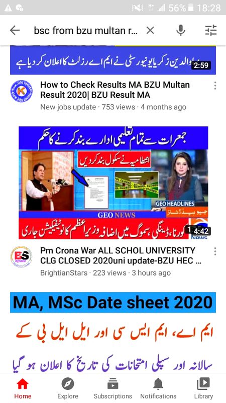 Social media post