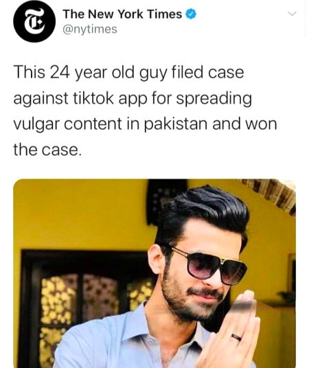 Social media post