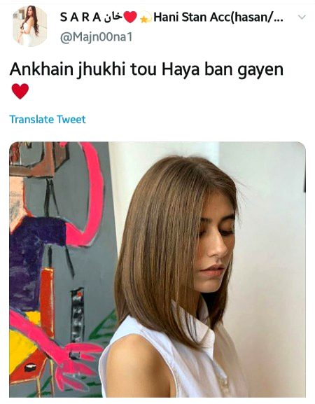 Social media post