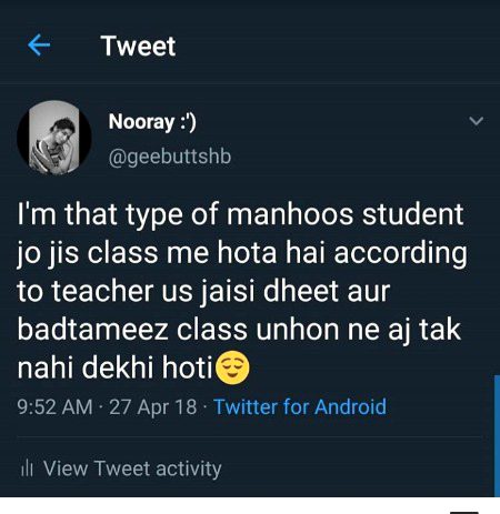Social media post