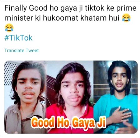 Social media post