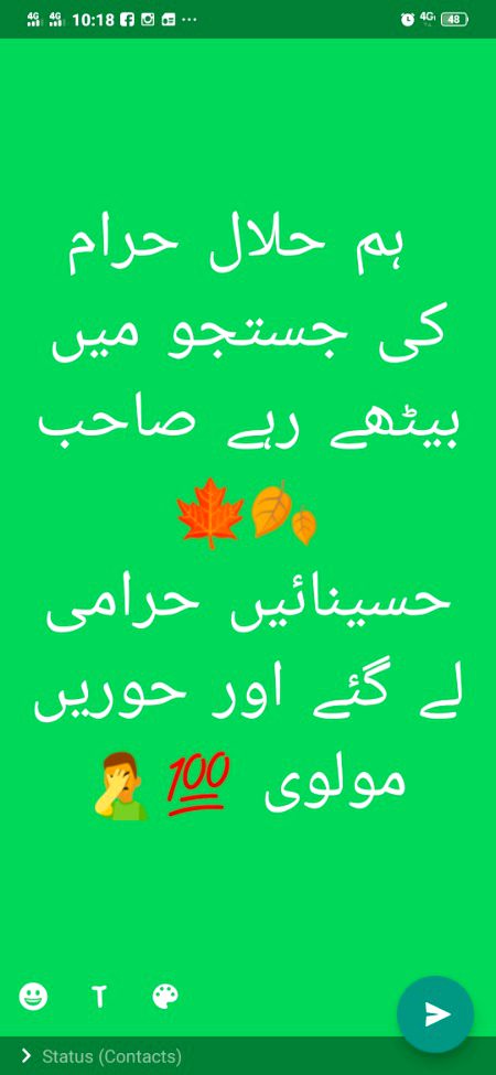 Social media post