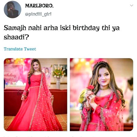 Social media post