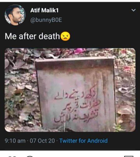 Social media post