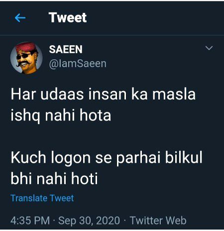 Social media post