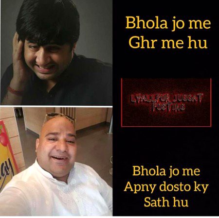 Social media post