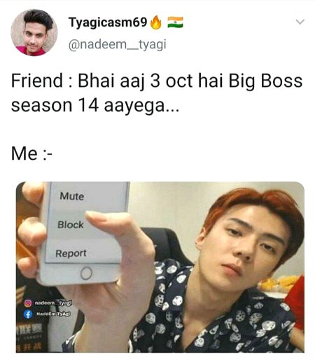 Social media post