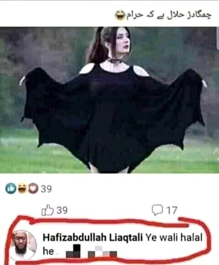 Social media post