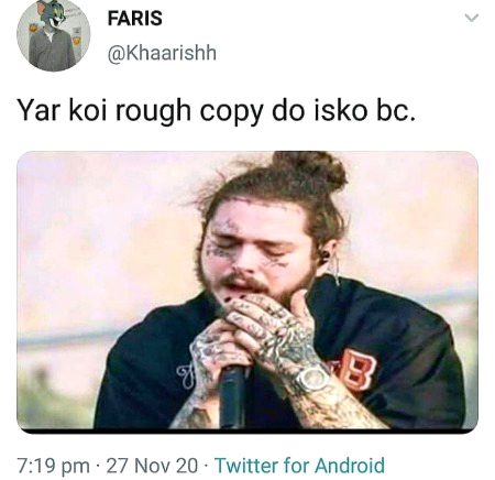 Social media post