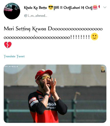 Social media post