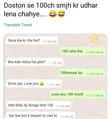 Social media post