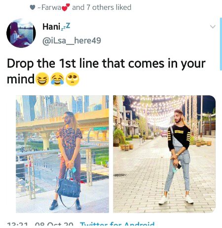 Social media post