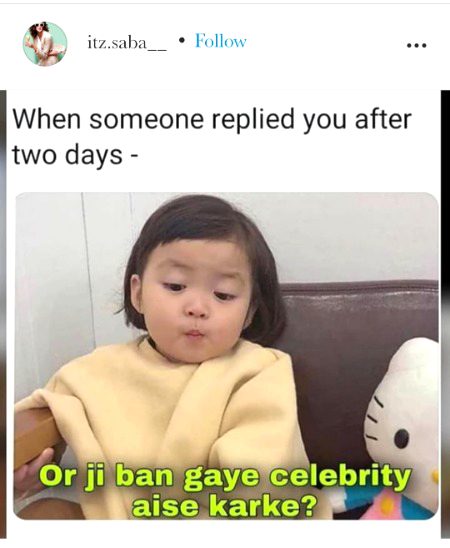Social media post
